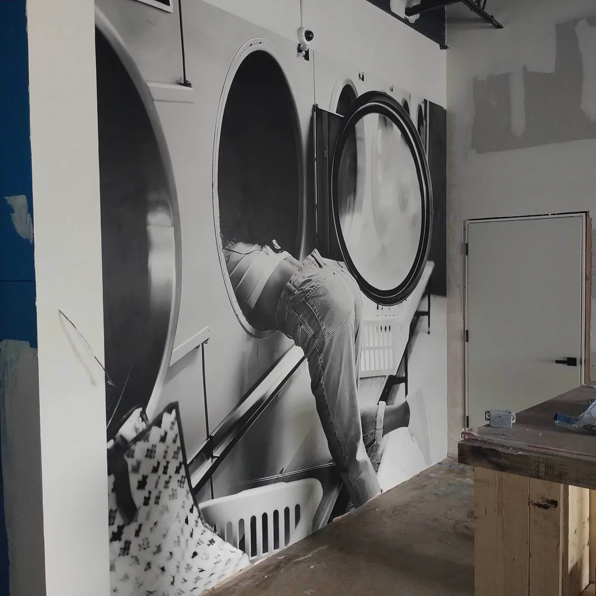 Commercial Wallpaper Installation in Dallas project