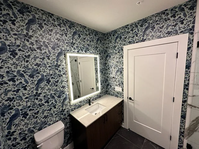 Residential Wallpaper Installation in Dallas project